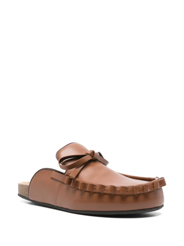 JW Anderson bow-detail slippers