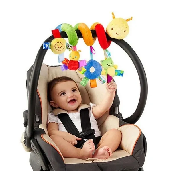 New Infant Toys Stroller Playing Toy Around The Bed Baby Crib Revolves