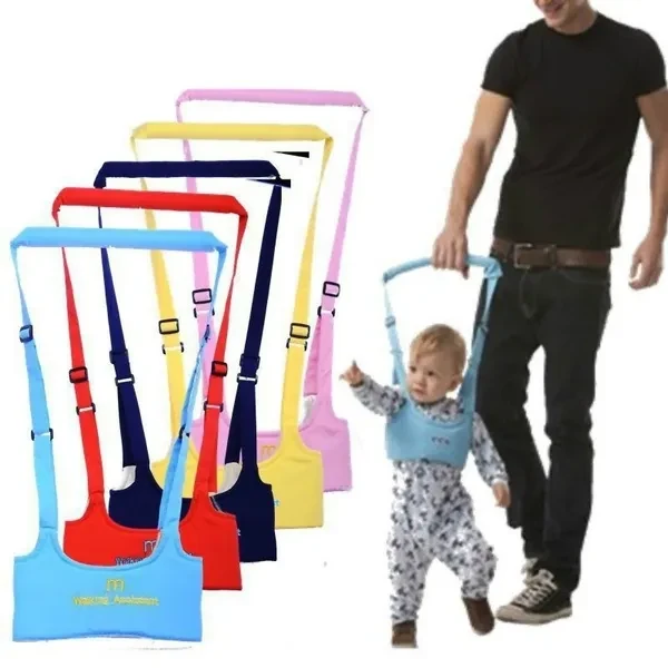 Baby Safe Walking Belt Kid Keeper Toddler Walking Learning Assistant Adjustable Strap Harness 6-24Months