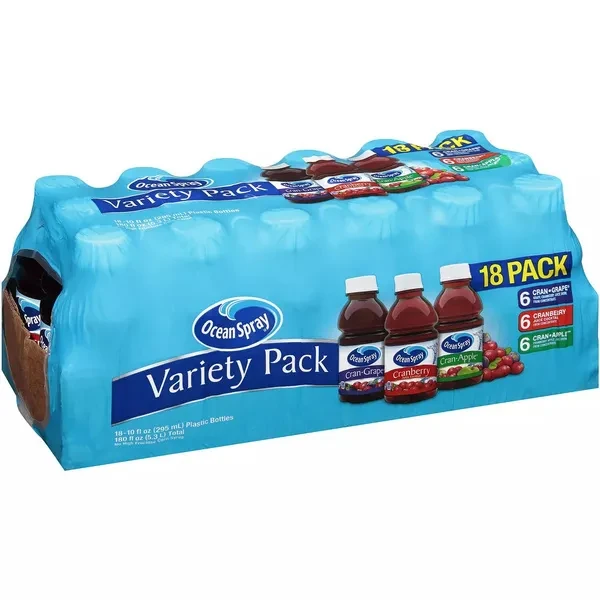 Ocean Spray Juice Drink Variety Pack (10oz  18pk)