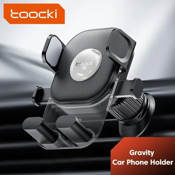 Toocki Gravity Car Phone Holder Mobile Stand Air Vent Cell Phone Support for iPhone 14 13 for Samsung S23 Huawei Xiaomi Realme