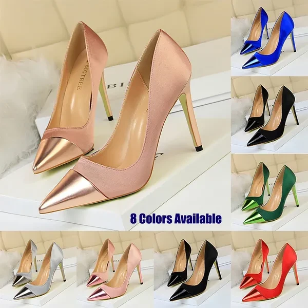 Fashion Simple Style High-heeled Shoes
