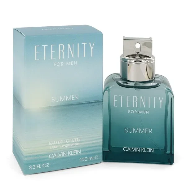 Eternity Summer by Calvin Klein 3.4 oz Eau De Toilette Spray (2020) for Men