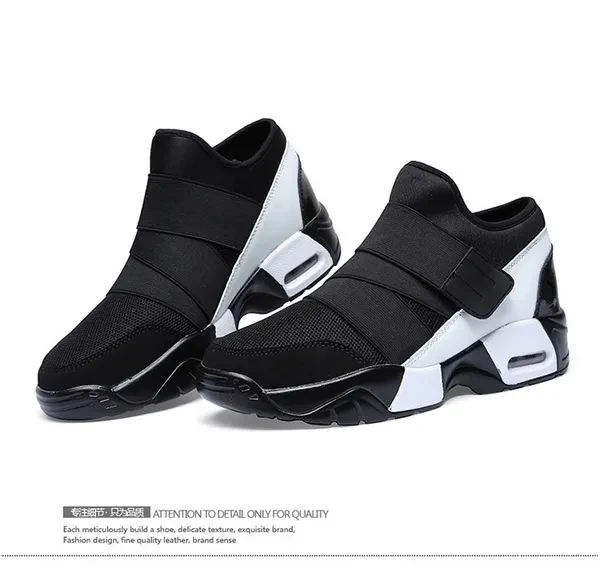 EU36-45 Fashion Men Women Sports Leisure Shoes Increased Air Cushion Breathable Running Shoes Sneakers