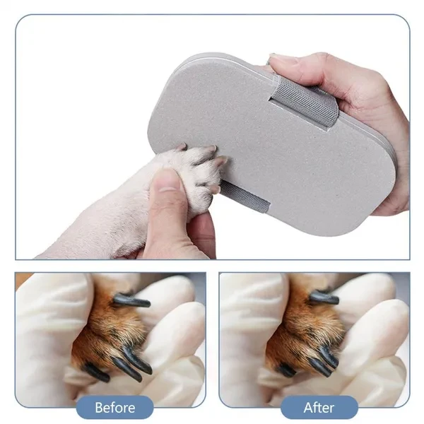 Efficient Dog Nail Scratch Pad Nail Caring Scratcher Post Cats Grooming Supplies