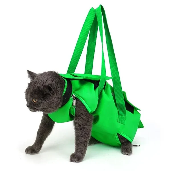 Cat Carrier Soft Cat Travel Bag Sling Pet Accessories Outdoor, Cat Nail Clipping Cleaning Grooming Restraint Bag No Scratching, Can Take Cats And Dogs Out For A Walk