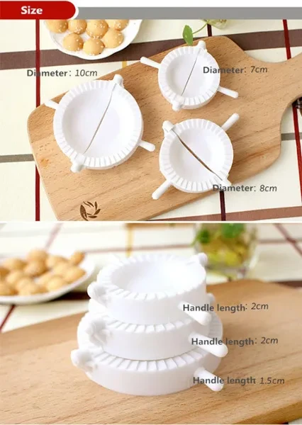 3pcslot Cooking Tools Dumpling Maker Cozinha Ferramentas Dumpling Machine Pastry Tools Kitchen Tools