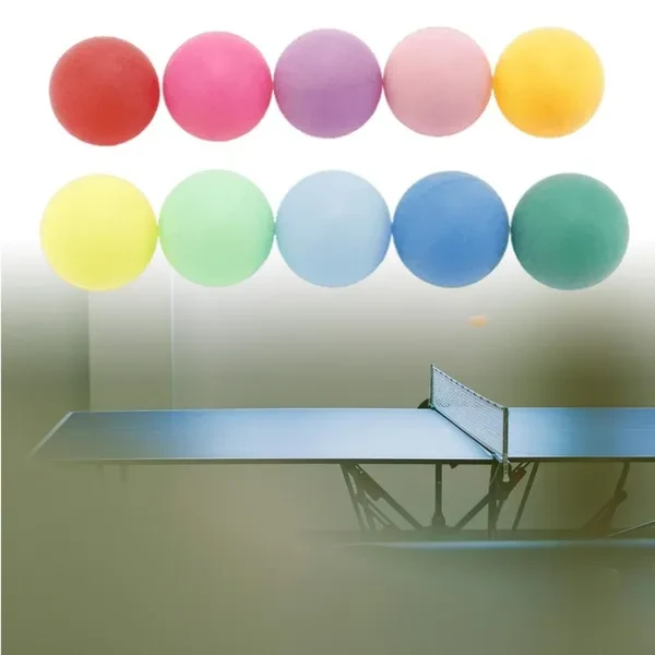 Entertainment Table Tennis Ball Colored Pongs Ball Small Plastic Ball for DIY Art and Craft Party Game Supply MAS