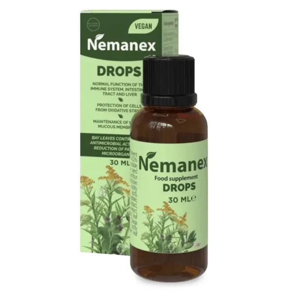 NEMANEX DROPS Product for intestinal health and detox 30ml